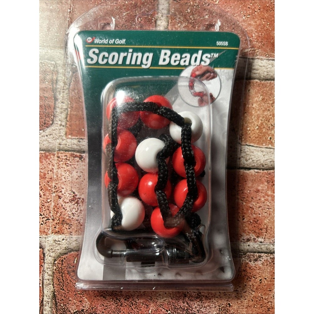 New Jef World of Golf Scoring Beads